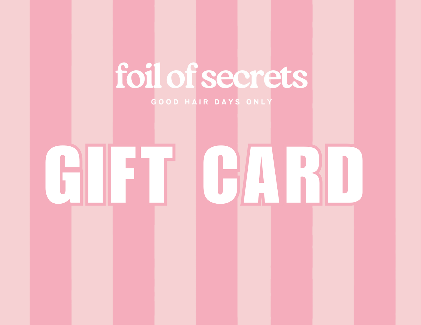 Foil of Secrets gift card